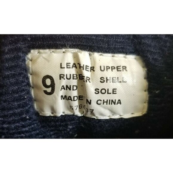 ✅Cobblestone Rubber and Leather Boots Womens Sz 9 Red Plaid Thermolite Insulated - Picture 2 of 12